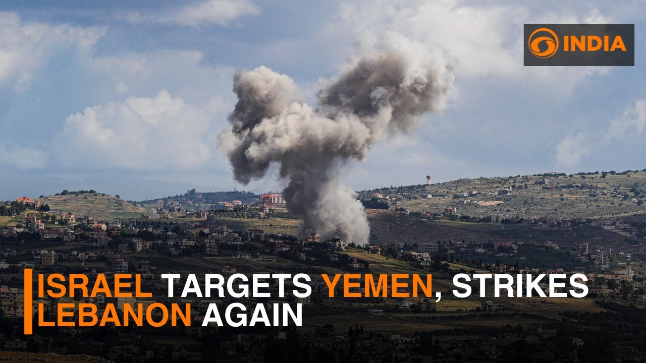 Israel bombs in Yemen, strikes Lebanon again | DD India