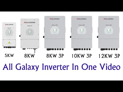 Galaxy 6G 5kva/ 48V On-Grid Hybrid Solar Inverter