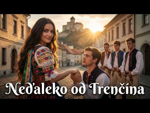 Neďaleko od Trenčína 💃 Slovenská ľudová pieseň 💖 SpievAI Srdcom