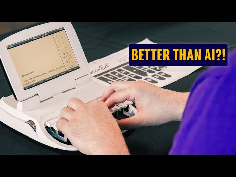 She Can Type Faster Than You: Here's How! – Matt Gray is Trying: Stenography