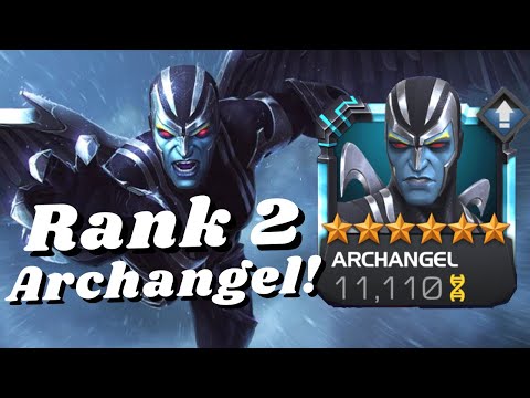 6 Star Archangel goes to Rank 2! | Marvel Contest of Champions