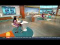 Laura Tobin Relaxing With Shoes Off