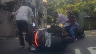 【車禍影片】還好我今天有提早出門（2025.10.03 新北市土城區永豐路