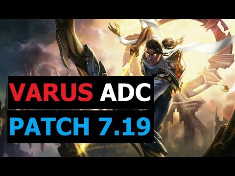 SKT T1 Bang Play Varus ADC Patch 7.19 Korean Pro Replays