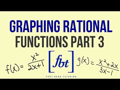 🎓Graphing Rational Functions Part 3: Slant Asymptotes (Oblique Asymptotes) [fbt]