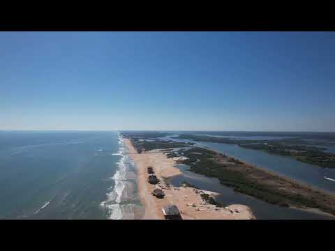 Narrated drone tour of Summer Haven, FL Hurricane Ian aftermath: destroyed road, inaccessible houses