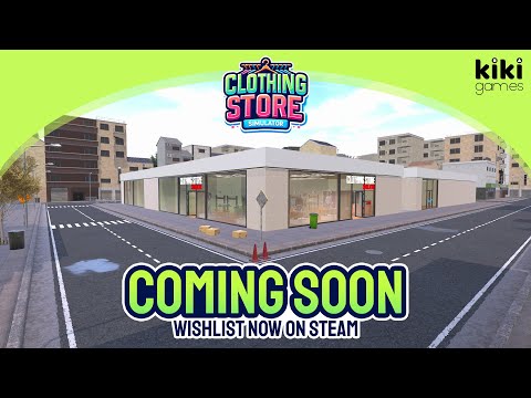 Clothing Store Simulator - Announcement Trailer