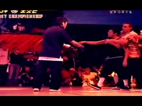 Bboy LILOU vs HONG 10 - Battle Bad  // disrespect || .ELPACHO