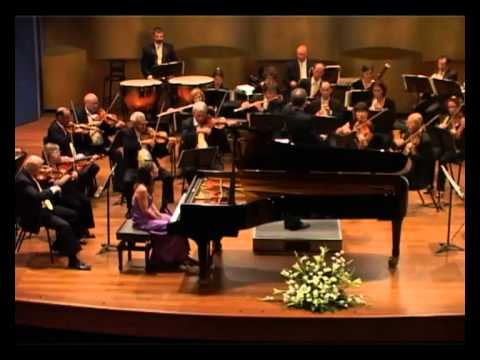 Nadia Weintraub pianist plays Gottschalk - Grande Tarantelle for Piano and Orchestra