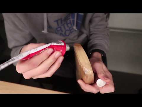 Cricket Bat Refurbishment Ep 7: How To Make And Add A Toe-Guard
