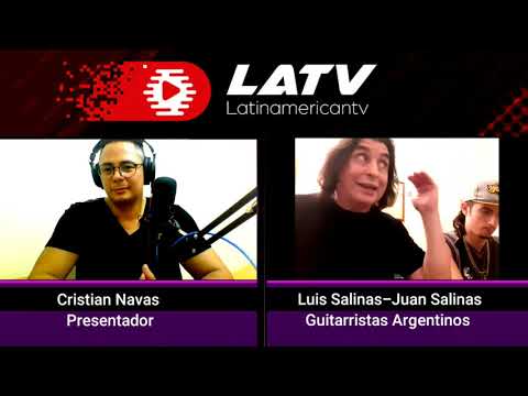 Luis Salinas Gran Guitarrista Argentino junto a su hijo Juan Salinas INTERVIEW
