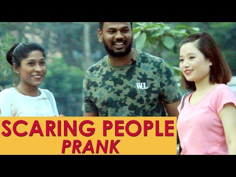 Scaring People Prank In India | Pranks in Hyderabad 2018 | FunPataka Video