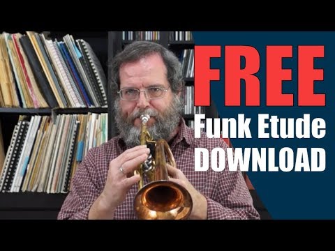 Funk Etude Free: Trumpet PDF Sheet Music Download