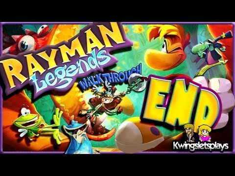 Rayman Legends Walkthrough - Part 12 Rayman Legends Final Boss & Ending!
