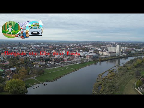 Alongside the Elbe near Riesa