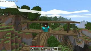 preview picture of video 'Minecraft Episode 050 Air Planes and my Secret House'