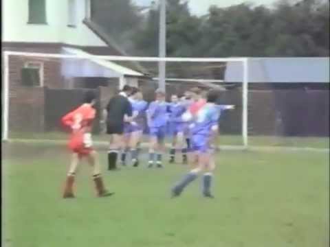 Roffey Robins Wanderers v Horsham Sparrows, April 1989
