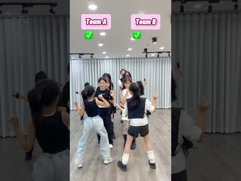 Team A or Team B? | Follow thầy để xem nhiều Clip nhảy hơn nhé #trending #babywarriors