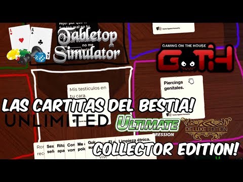 LAS CARTAS DEL BESTIA REMASTERED UNLIMITED! Cartas contra la Humanidad EN VIVO en Español - GOTH