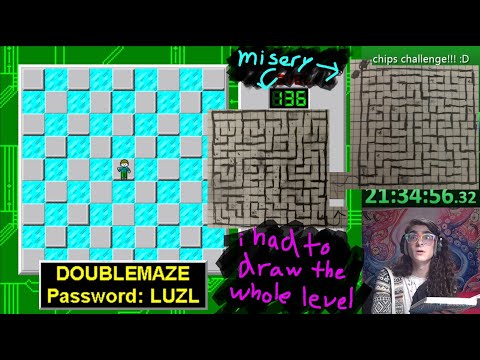 going insane - chips challenge levels 135 through 136