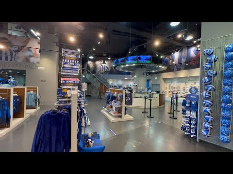 Inside Estádio do Dragão Porto FC shop