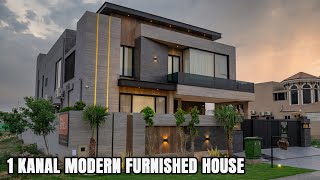 1 Kanal Modern Furnished House by Brick Wall Const