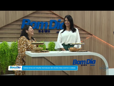 Tortas feitas em porções individuais são opções para eventos e vendas 10 02 2023