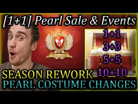 [1+1] Pearl Sales, Costume Changes, Season Rework, FREE T4 Pet, 100% Drop Event & More | BDO Events