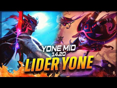 LIDER - Yone vs Lulu MID Patch 14.20 - Grandmaster Yone Gameplay