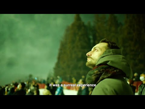 Snow Art & Fireworks（Tokamachi in Niigata Prefecture, Japan）