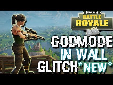 FORTNITE BATTLE ROYALE *INSANE GODMODE* & INVISIBLE GLITCH,easy  new glitch for fortnite