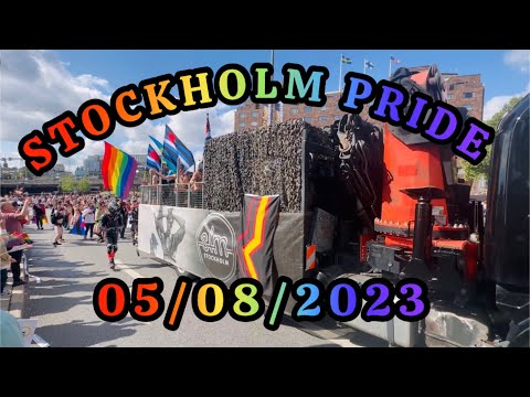 STOCKHOLM PRIDE PARADE 05/08/2023