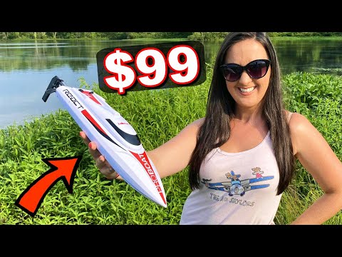 FAST Self Righting RC Boat UNDER $100!!! - Pro Boat React 17" - TheRcSaylors