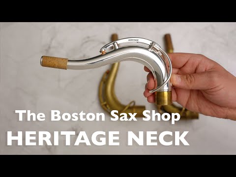 Boston Sax Shop Tenor Neck 2023 - Bare Brass image 7