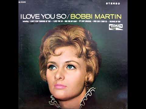 I Can’t Stop Thinking Of You - Bobbi Martin Stereo 1965