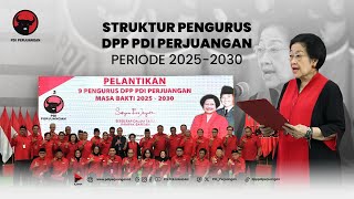 Download lagu Struktur Pengurus DPP PDI Perjuangan Periode 2025-2030. mp3