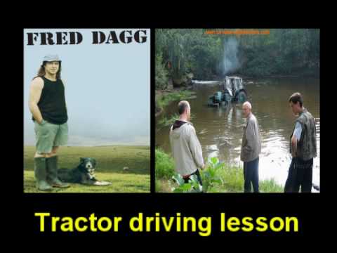 Fred Dagg 07 - Teaching Wife to Drive Tractor (Audio)
