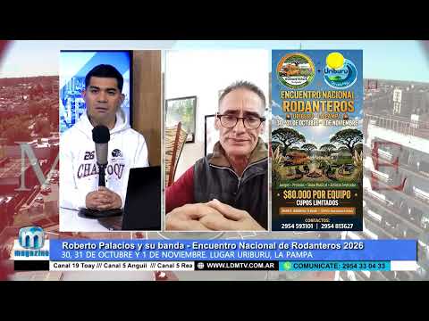 Roberto Palacios y su banda   Encuentro Nacional de Rodanteros 2026