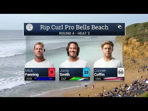 2016 Rip Curl Pro Bells Beach: Round 4, Heat 3 Video