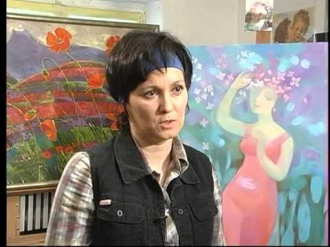 Юлія Гетьман. Художниця світла. 2012 Луцьк - YouTube