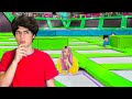 EXTREME HIDE & SEEK IN TRAMPOLINE PARK!