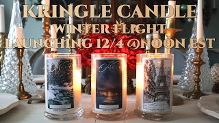 Kringle Candle Winter Flight Collection (Launching 12/4 @ Noon EST)