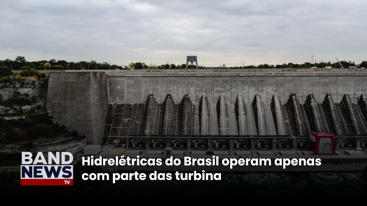 Duas das maiores hidrelétricas funcionam parcialmente | BandNewsTV