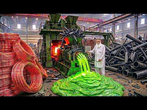 Millions of Plastic Pieces Transformed Into Plastic Pellets | Satisfying Mass Production