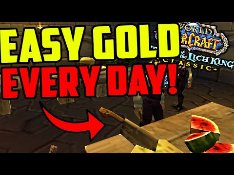 This is EASY Gold Every Day! Make Gold With COOKING Dailies in WOTLK Classic!