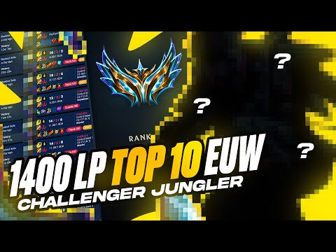 No other jungler has EVER hit 1400 LP CHALLENGER with this champ (CRAZY 1v9 mechanics!)