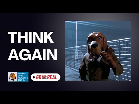 Think Again - McGruff the Crime Dog PSA (2023)