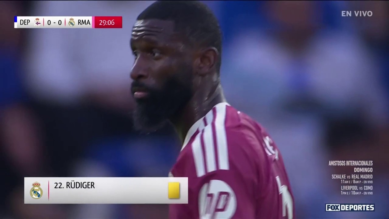 💥 RÜDIGER BAJÓ A AUBAMEYANG | Deportivo La Coruña vs Real Madrid | Trofeo Teresa Herrera