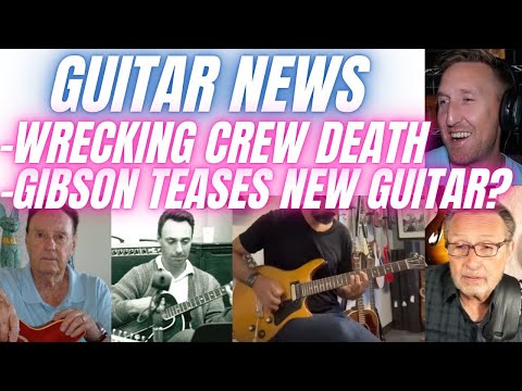 Thumbnail for Gibson Teases New Guitar? | Wrecking Crew Guitarist Passes Away | Fender's Newest Telecaster by Little Anthony, Jazz band, Frida, Smooth jazz, Chuck Berry, Songwriter