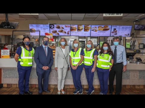 NY Long Island Nassau County COVID–19 Vaccines & Mc Donald’s